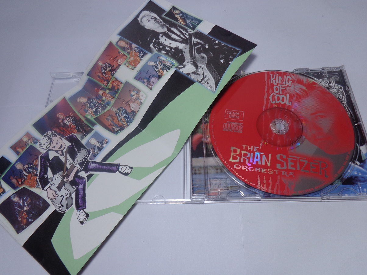 CD - Brian Setzer Orchestra the - The King of Cool Live In Düsseldorf Stahlwerk (Germany/Bootleg)
