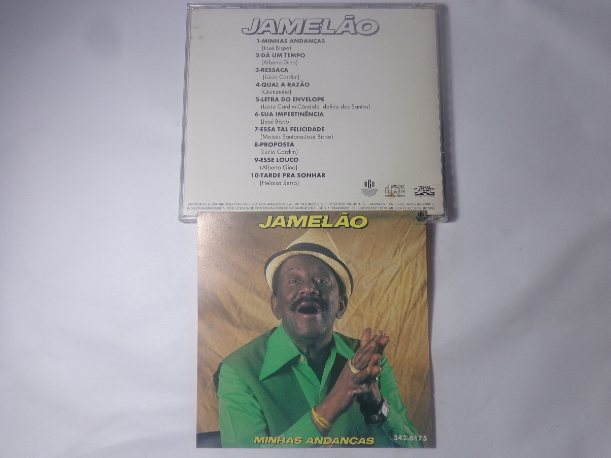 CD - Jamelão - Minhas Andanças