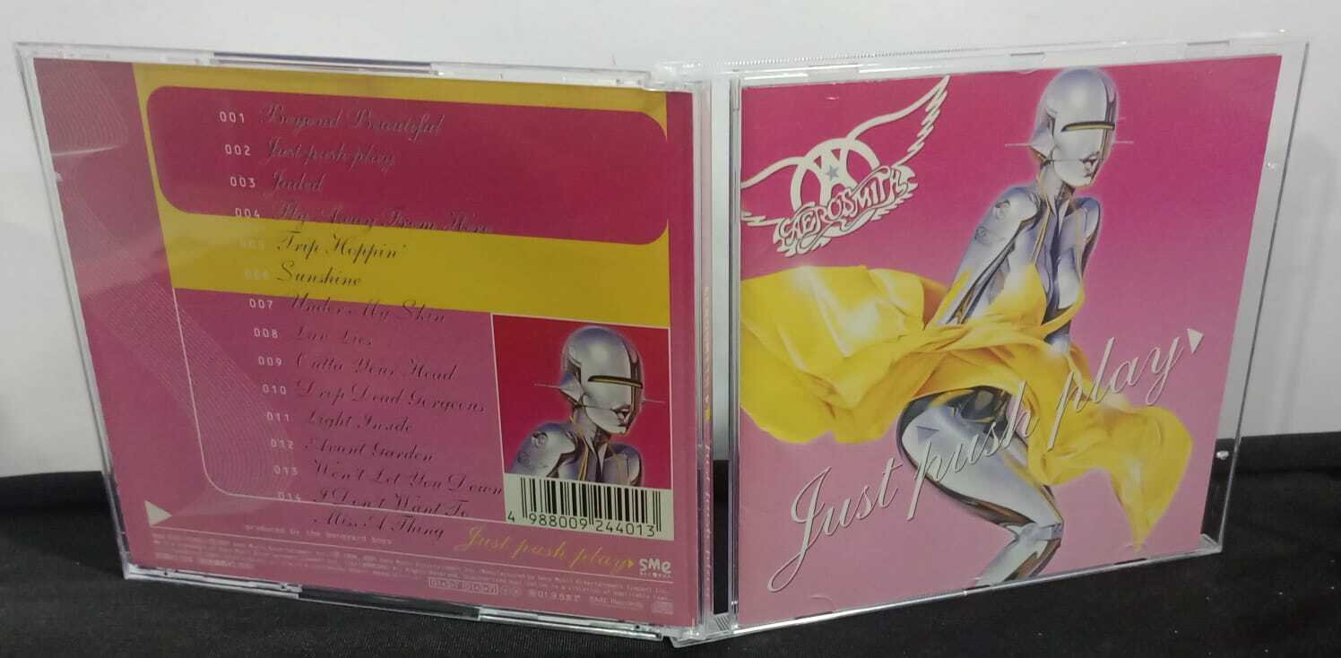 CD - Aerosmith - Just Push Play (Jap)