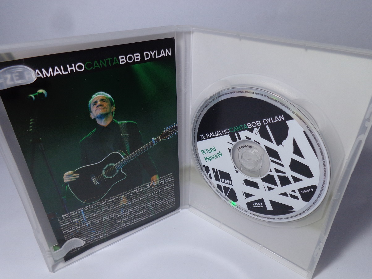 DVD - Zé Ramalho - Canta Bob Dylan Tá Tudo Mudando