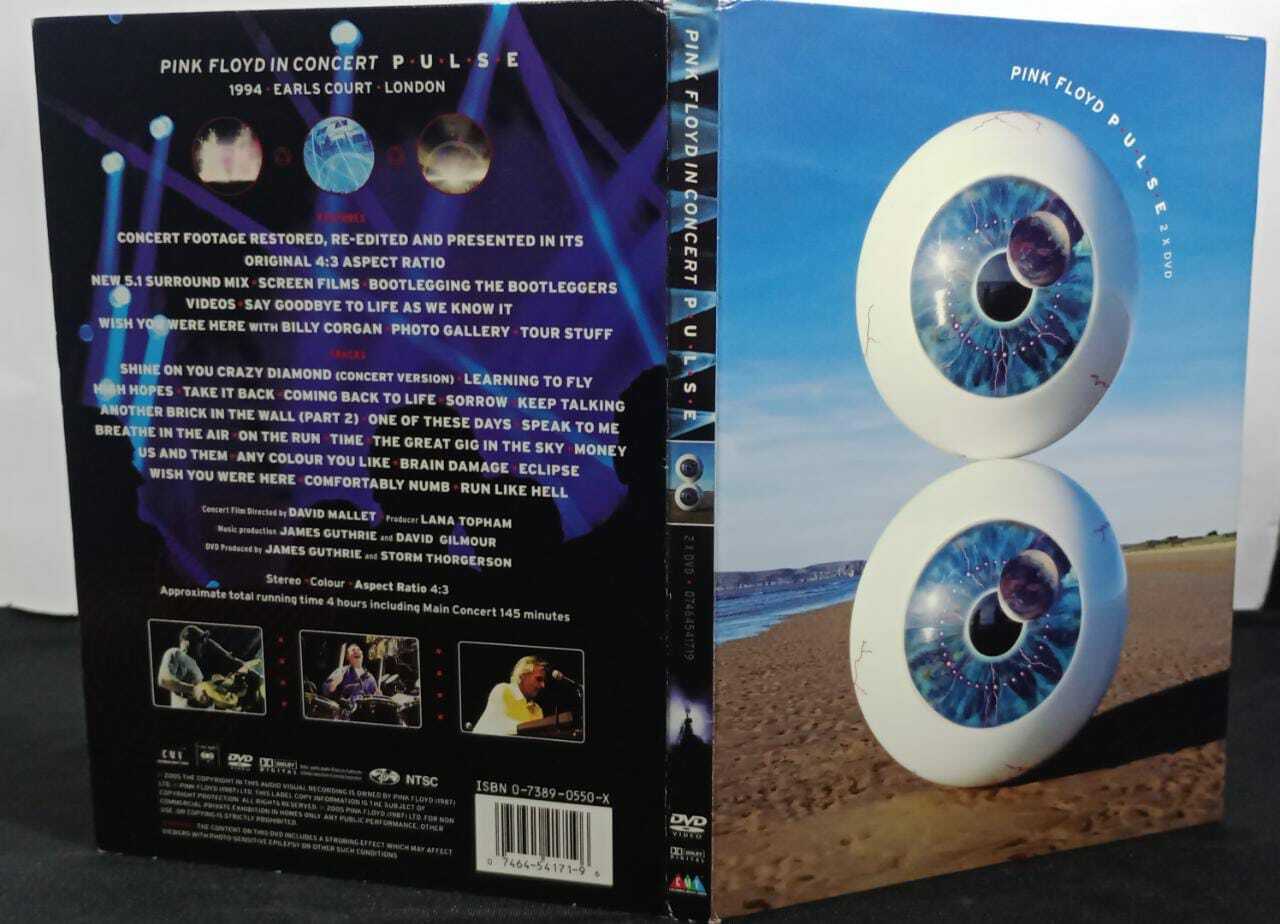 DVD - Pink Floyd - Pulse (Duplo/USA/Digipack)
