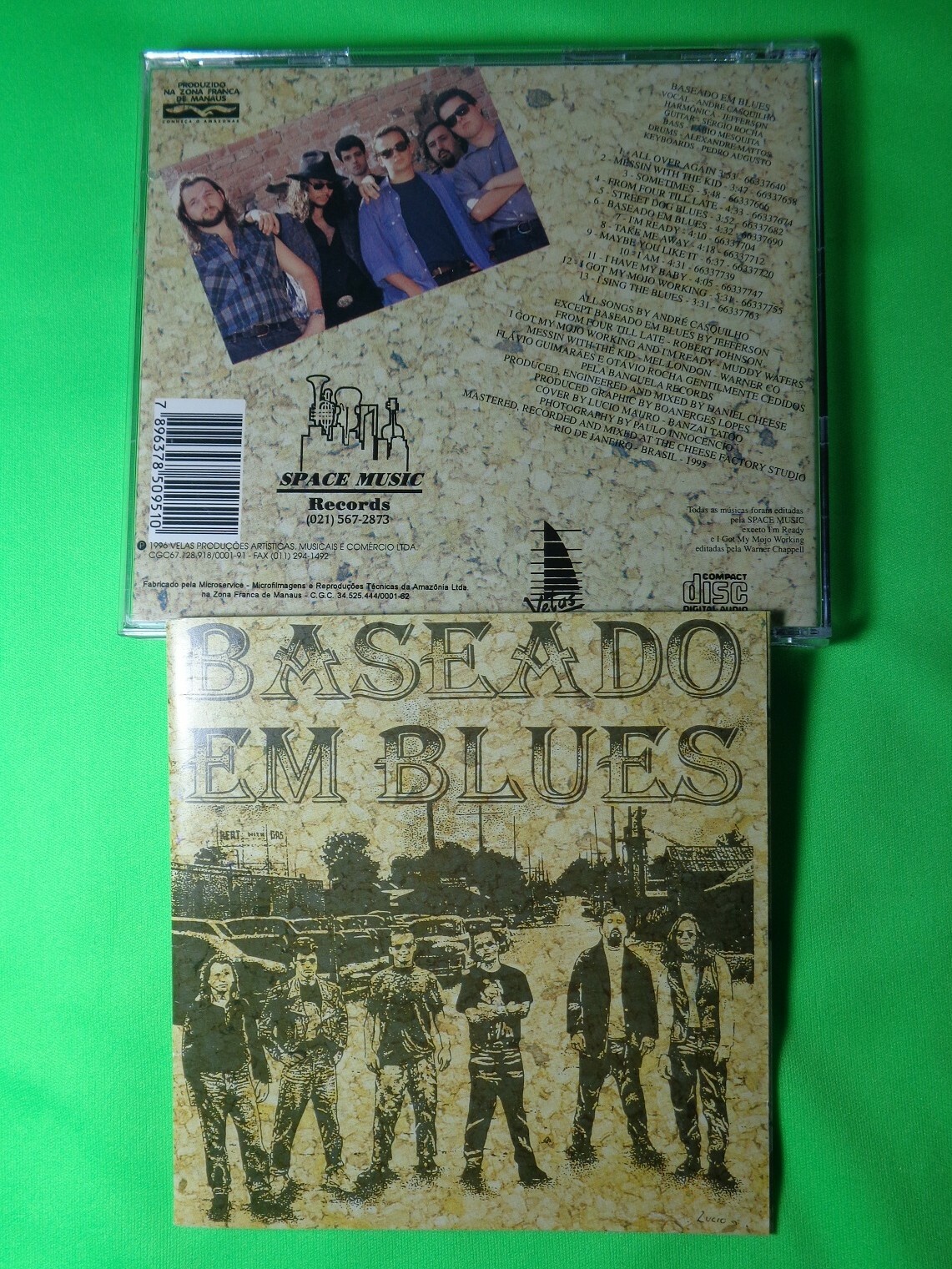 CD - Baseado Em Blues - 1996