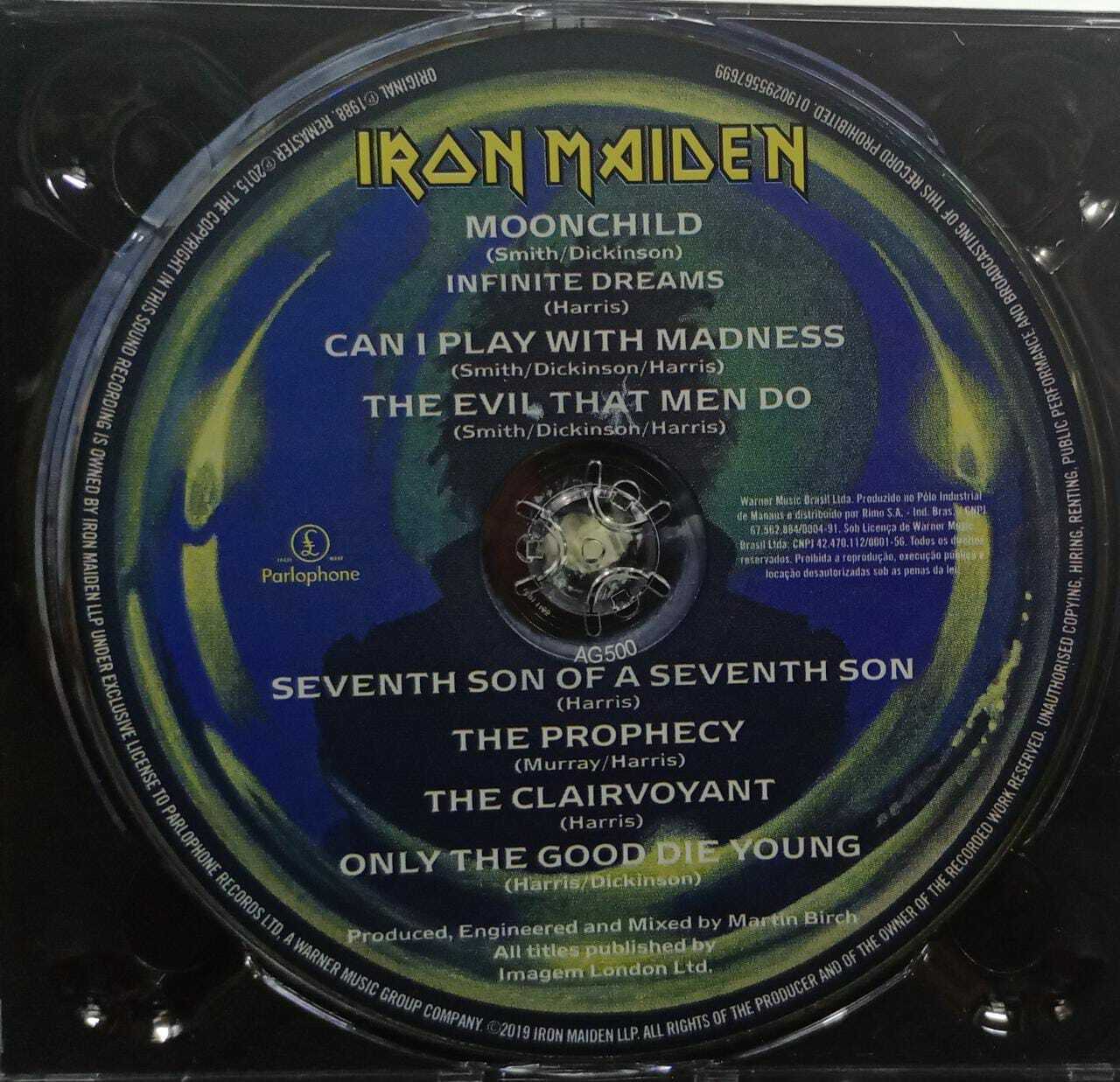 CD - Iron Maiden - Seventh Son of a Seventh Son (Digipack)