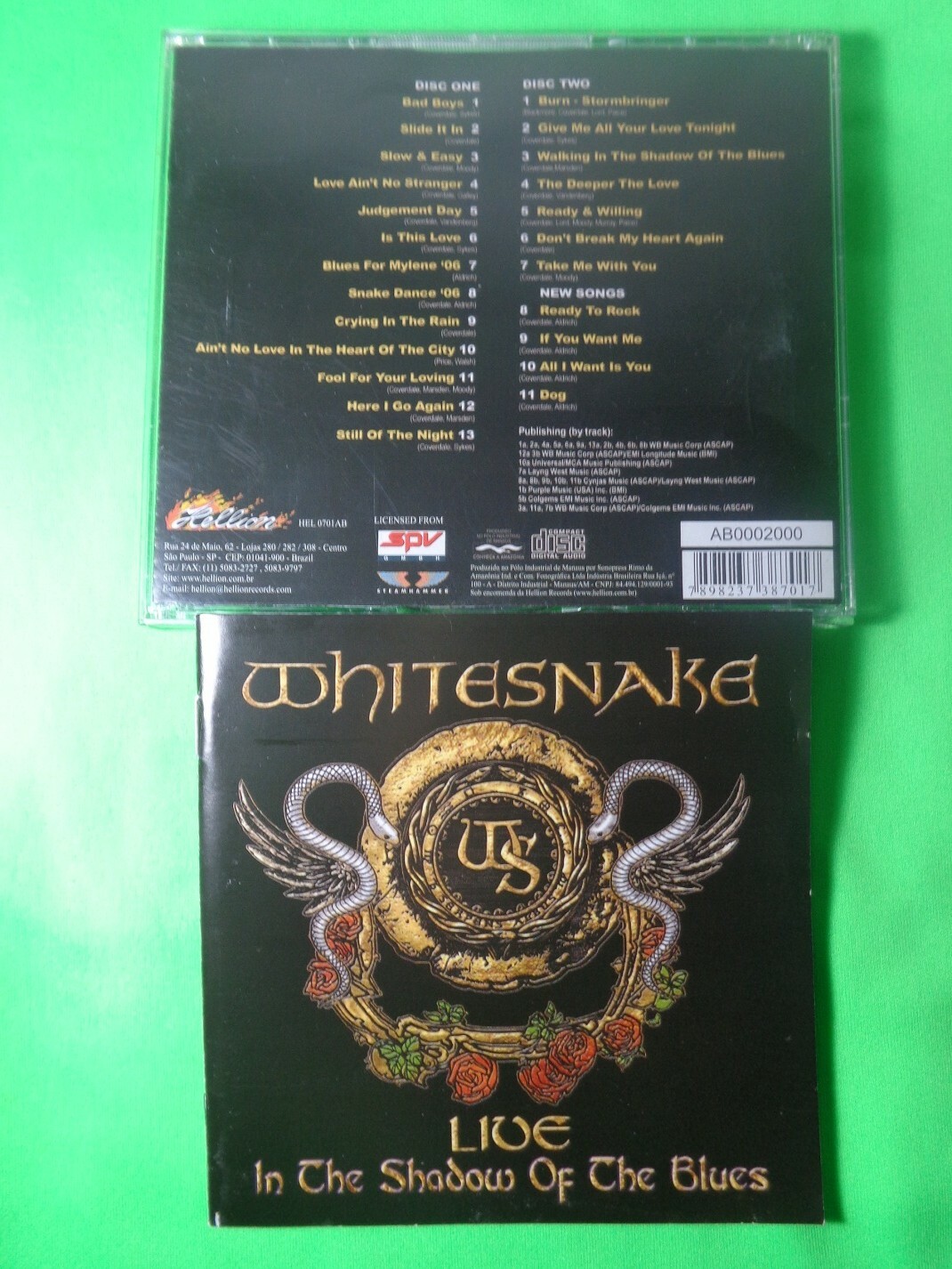 CD - Whitesnake - Live in the Shadow of the Blues (Duplo)