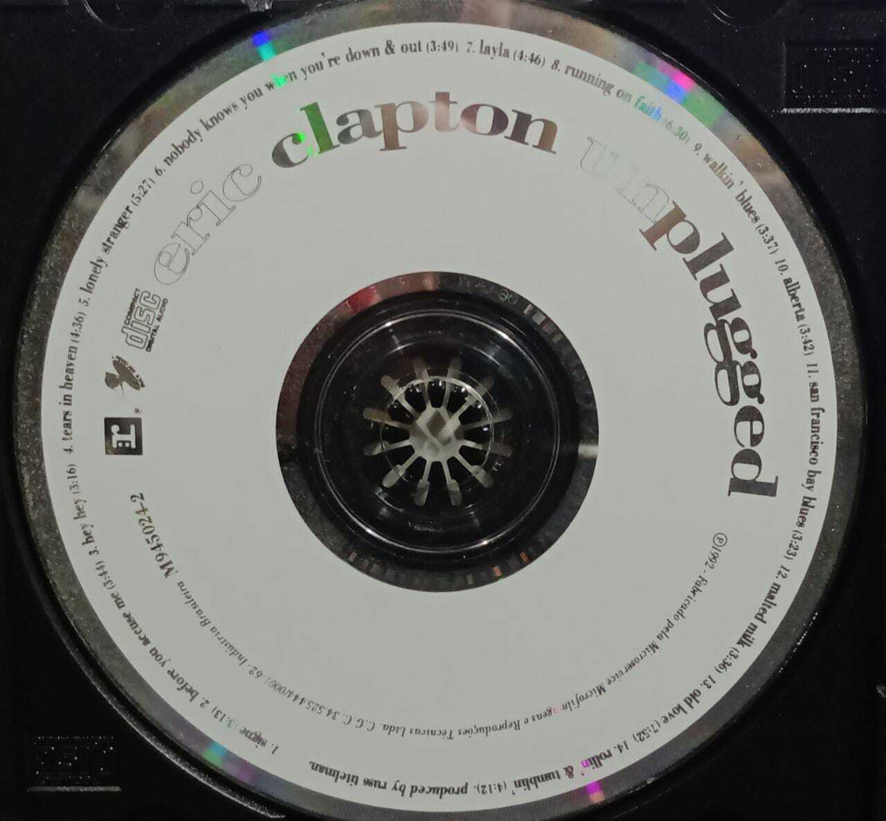 CD - Eric Clapton - Unplugged