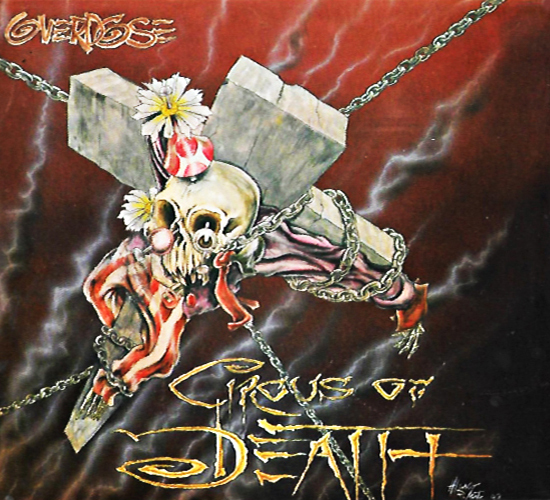 CD - Overdose - Circus of Death (Digipack/CD+DVD/Lacrado)