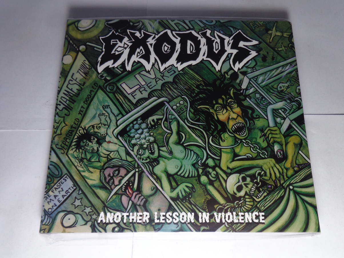 CD - Exodus - Another Lesson in Violence (Slipcase)
