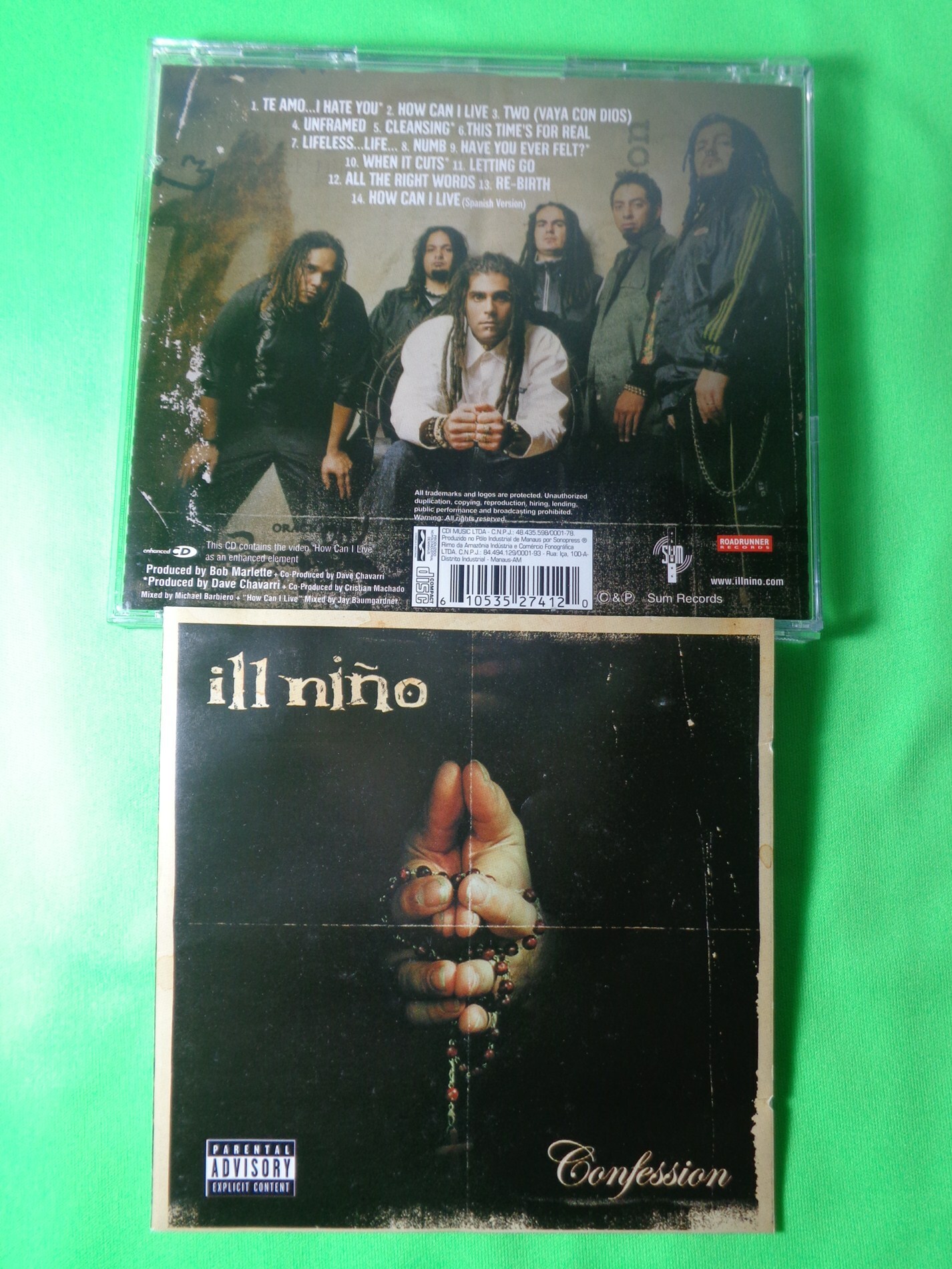 CD - Ill Niño - Confession