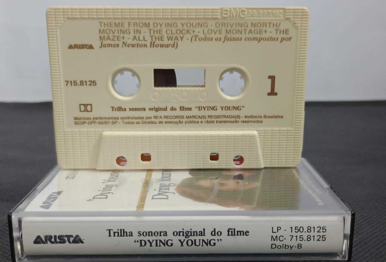 Fita K7 - James Newton Howard - Dying Young - Original Soundtrack Album