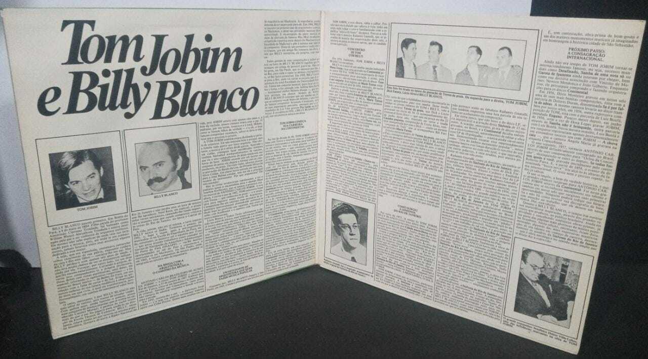 Vinil - Tom Jobim E Billy Blanco - 1983