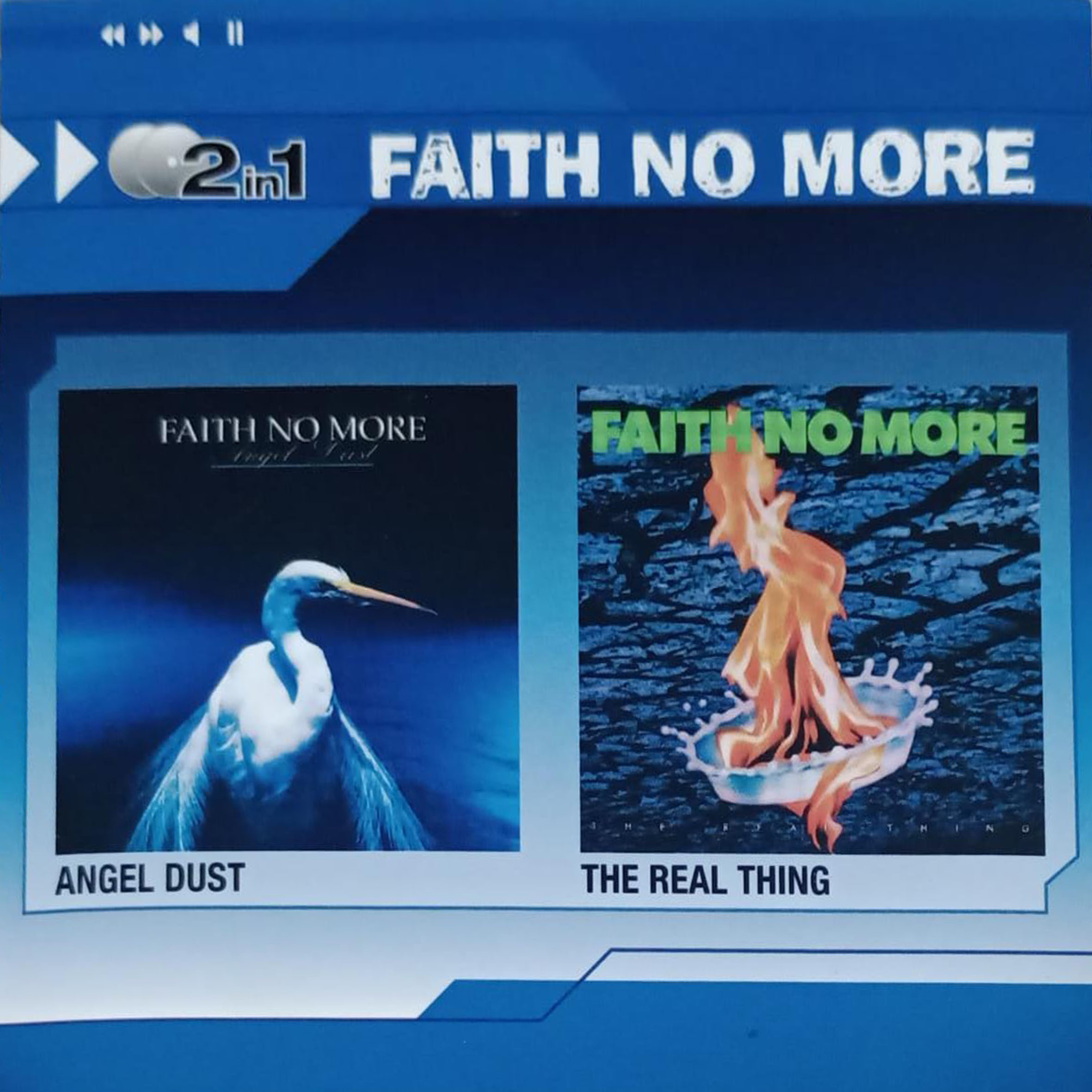 CD - Faith No More - The Real Thing / Angel Dust (Duplo)
