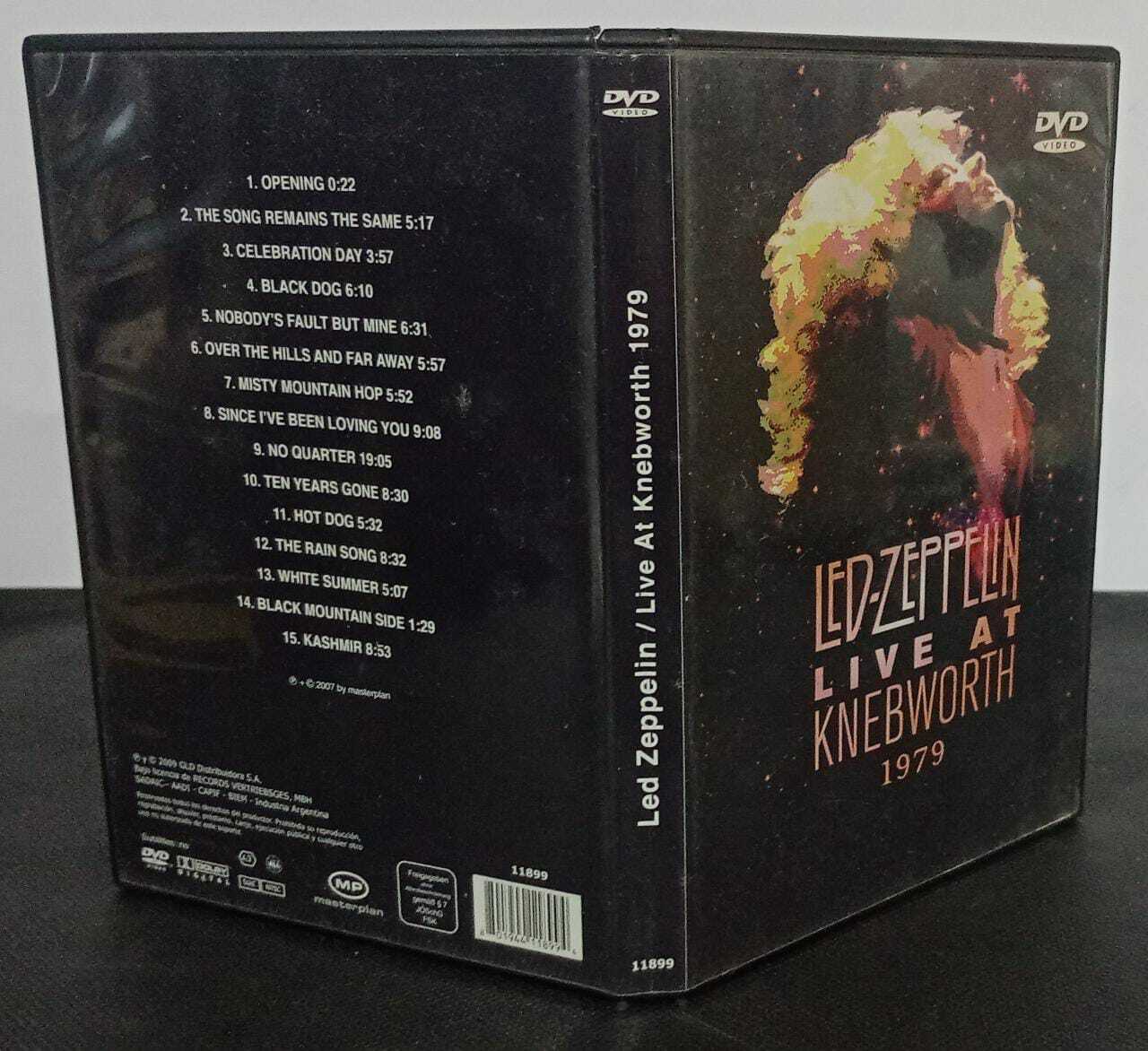 DVD - Led Zeppelin - Live At Knebworth 1979 (Imp)
