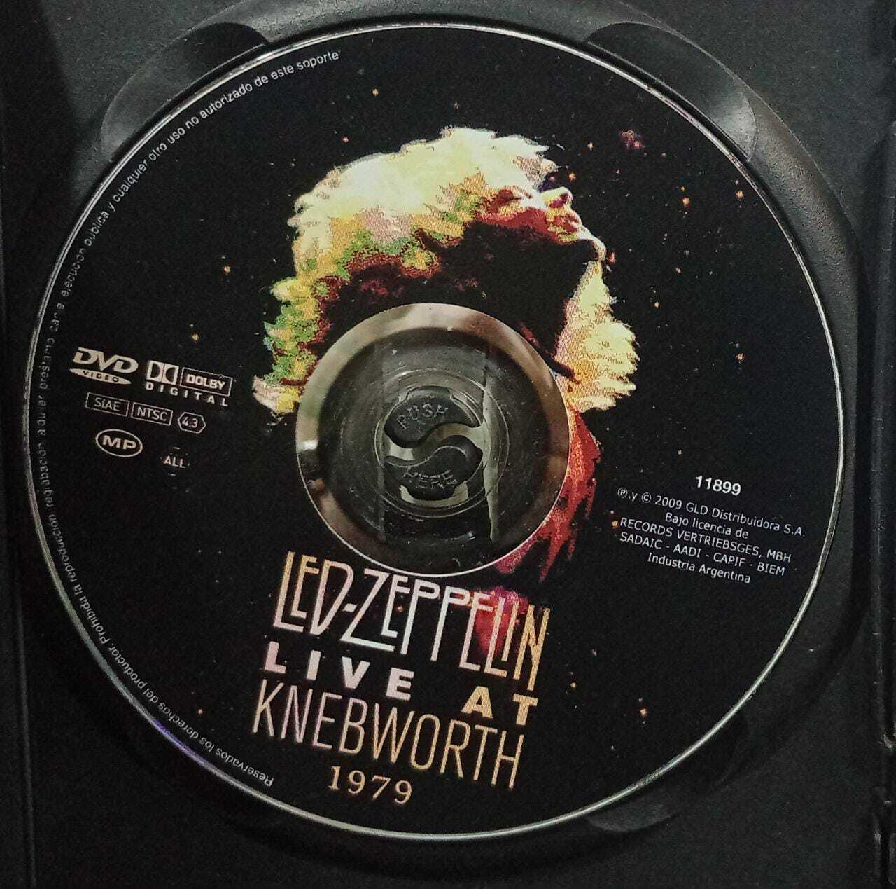 DVD - Led Zeppelin - Live At Knebworth 1979 (Imp)