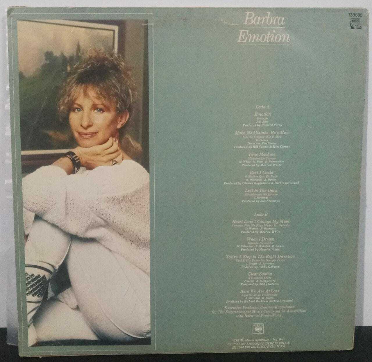 Vinil - Barbra Streisand - Emotion