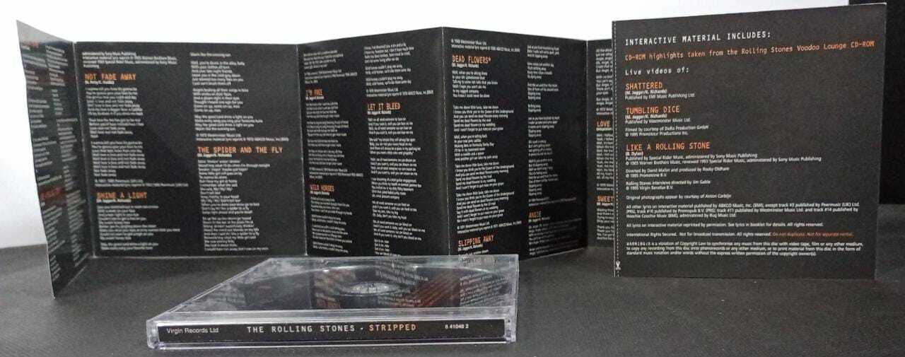 CD - Rolling Stones the - Stripped