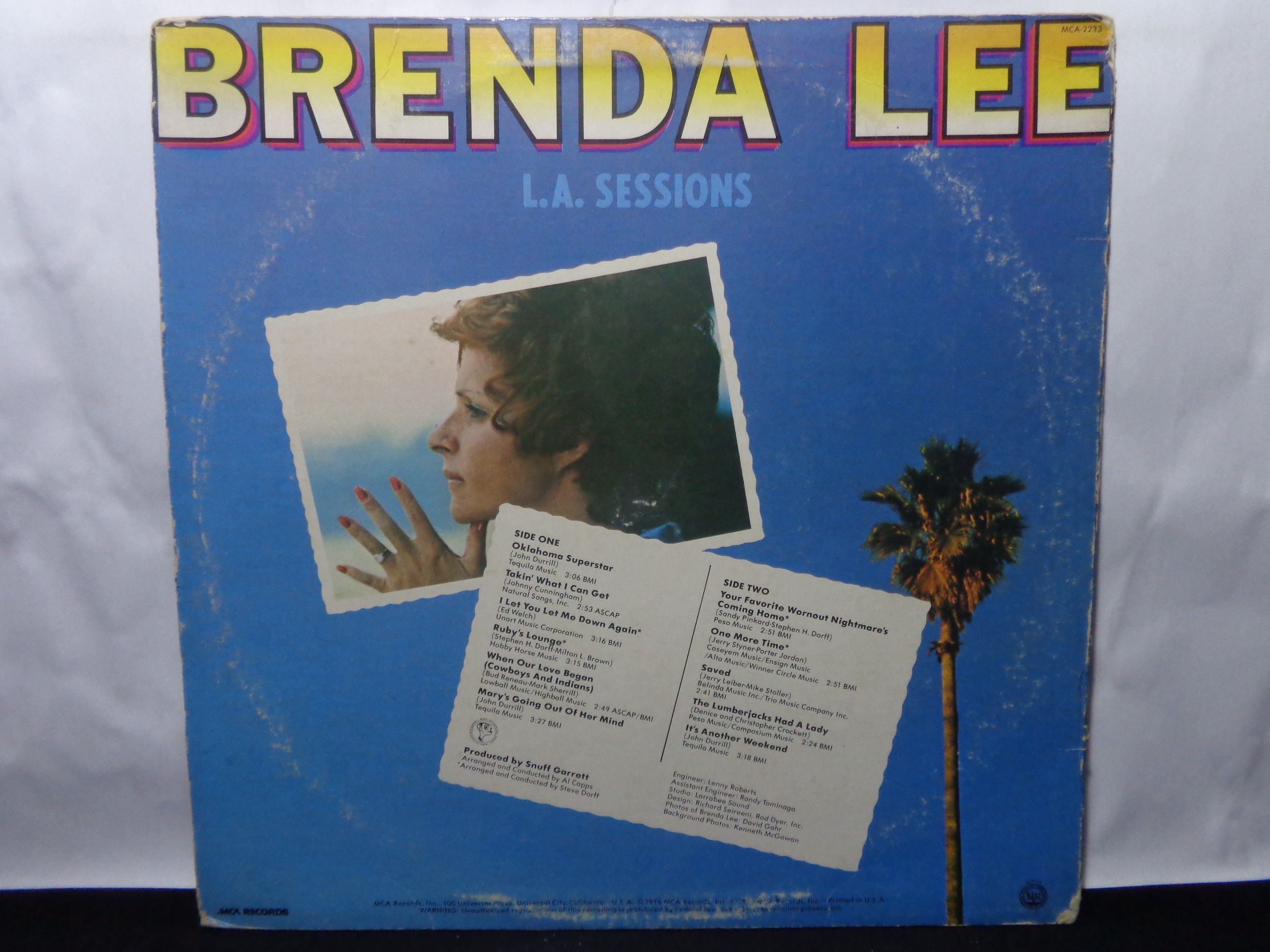 Vinil - Brenda Lee - L A Sessions (USA)