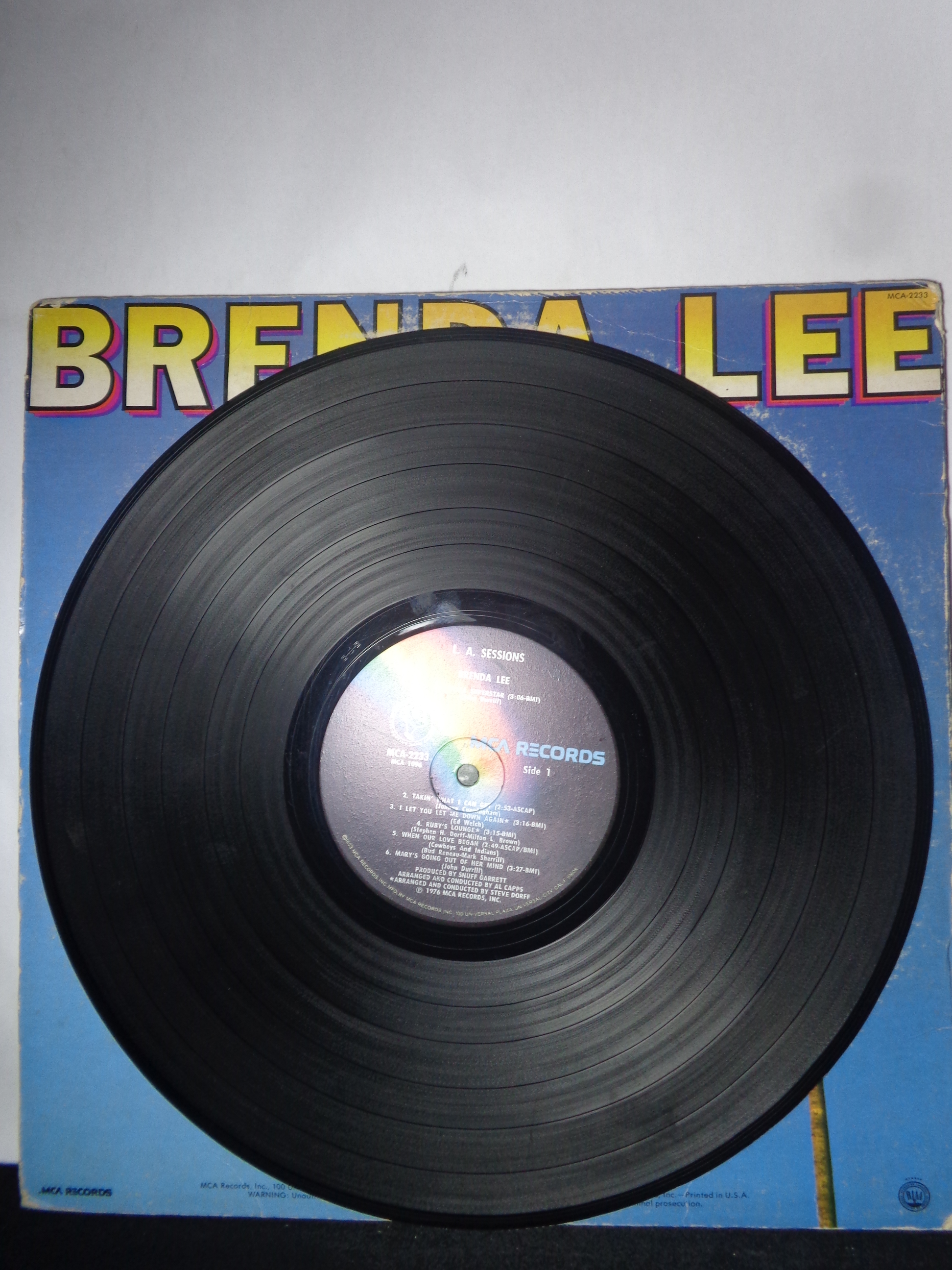 Vinil - Brenda Lee - L A Sessions (USA)