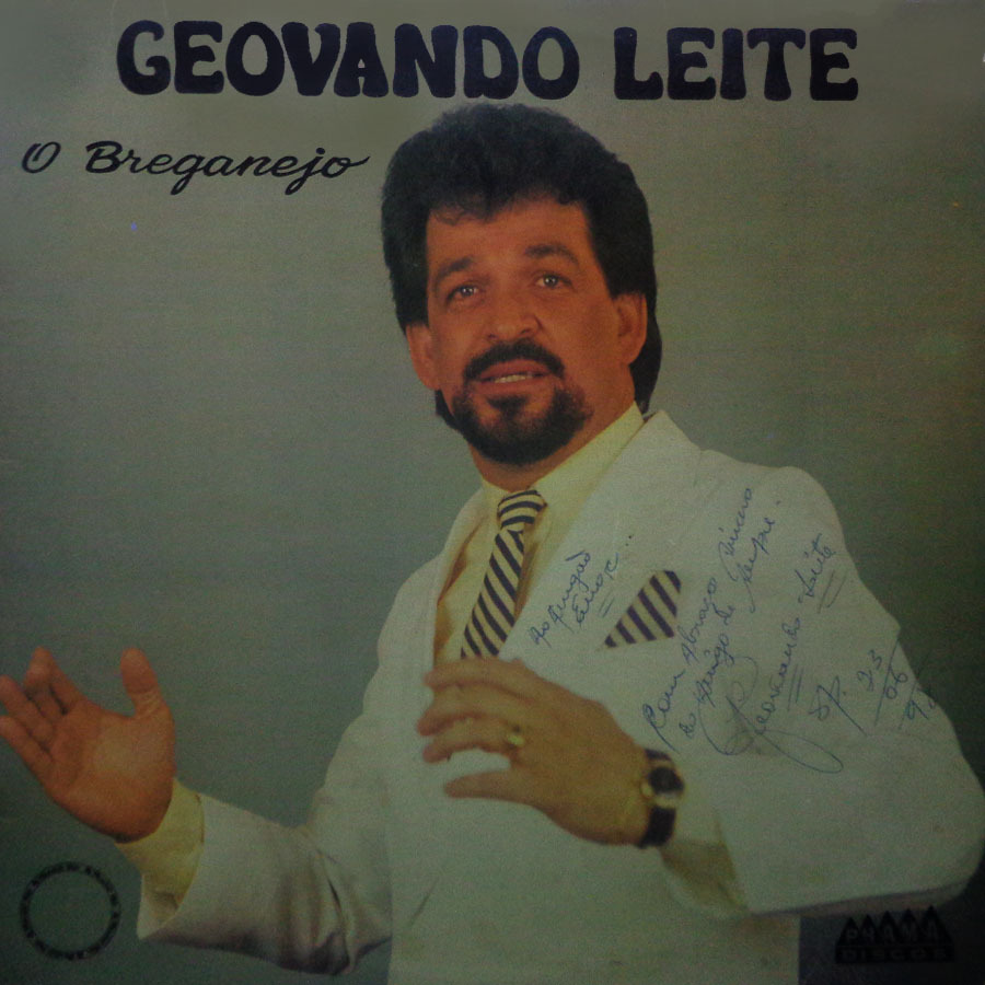 Vinil - Geovando Leite - O Breganejo (Autografado)