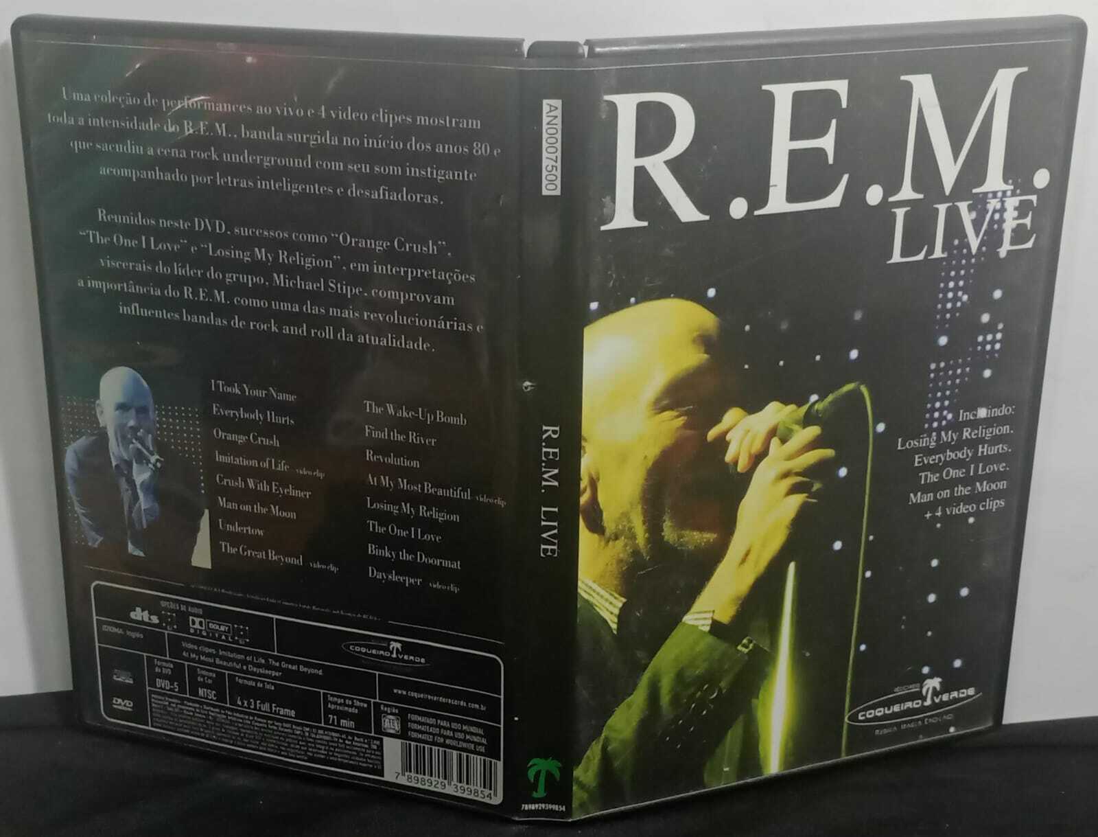 DVD - REM - Live