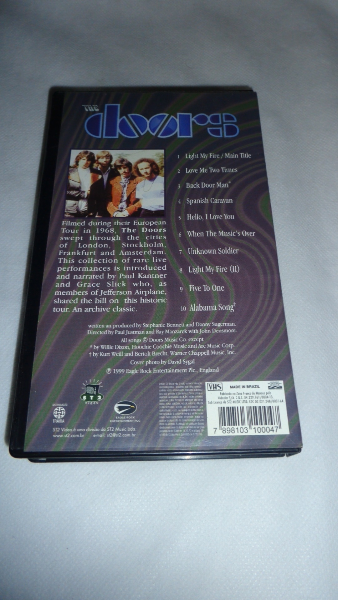 FITA VHS - Doors The - Live In Europe 1968