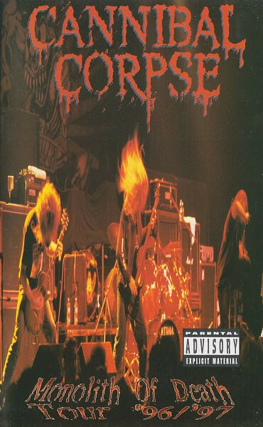 FITA VHS - Cannibal Corpse - Monolight of Death Tour 96/97 (usa)