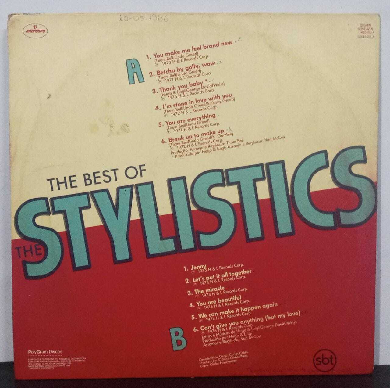 Vinil - Stylistics the - The Best of