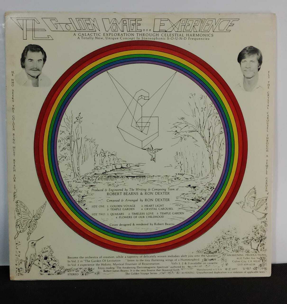 Vinil - Robert Bearns and Ron Dexter - The Golden Voyage vol one (USA)