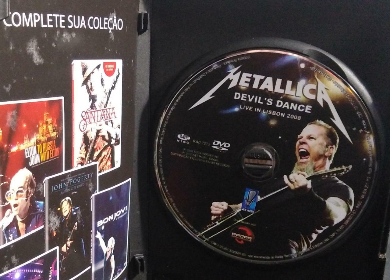 DVD - Metallica - Devils Dance Live in Lisbon 2008
