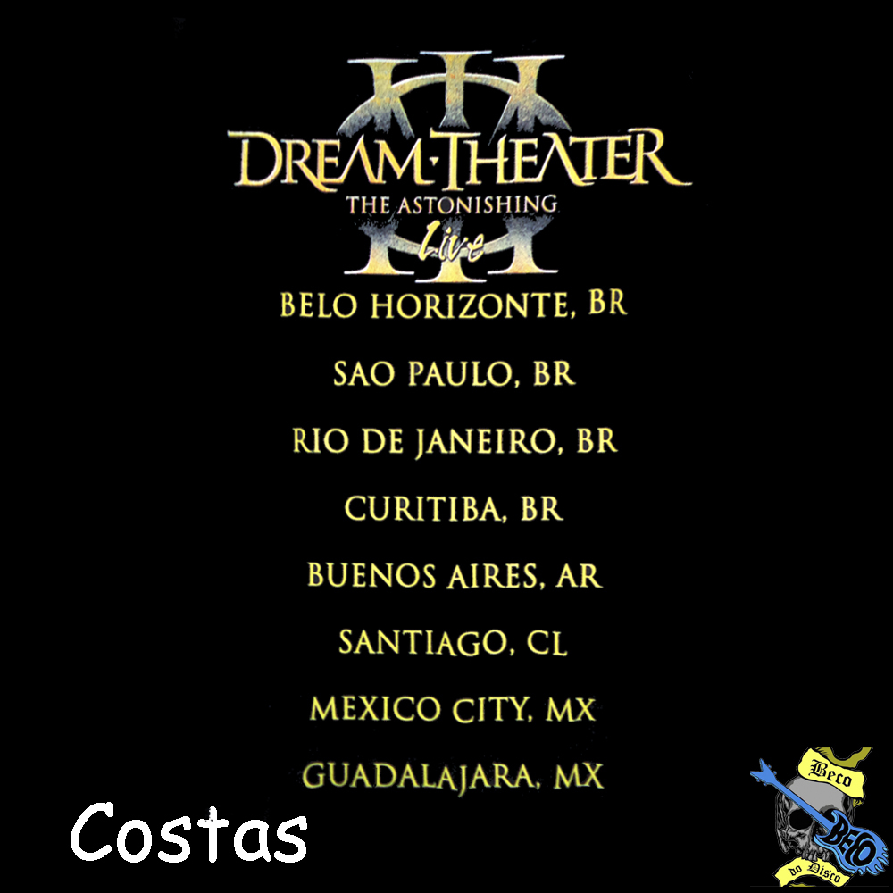 CAMISETA - Dream Theater - e1138