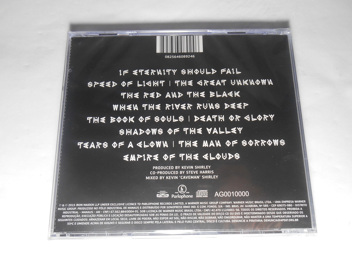 CD - Iron Maiden - The Book Of Souls (Duplo/Lacrado)