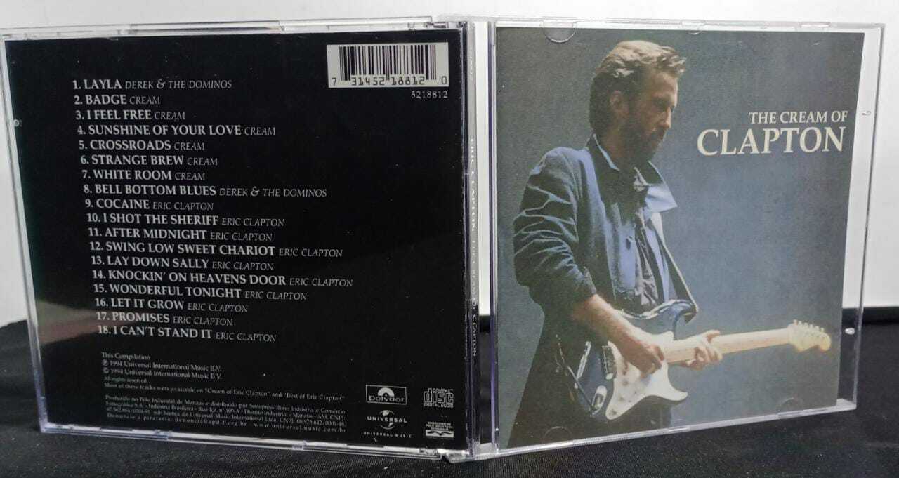 CD - Eric Clapton - The Cream Of