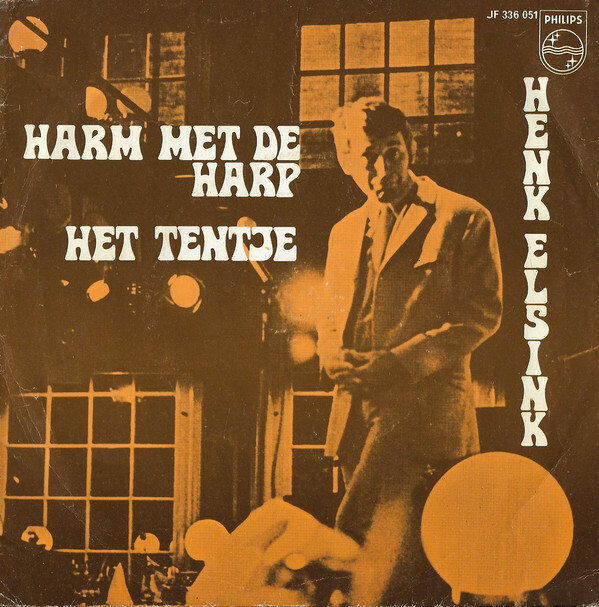 Vinil Compacto - Henk Elsink &#8206;- Harm Met De Harp / Het Tentje (Holland)