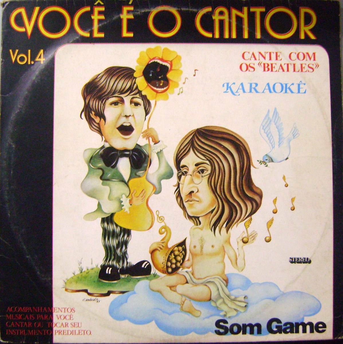 Vinil - Beatles the - Você é o cantor Cante com os Beatles Vol 4