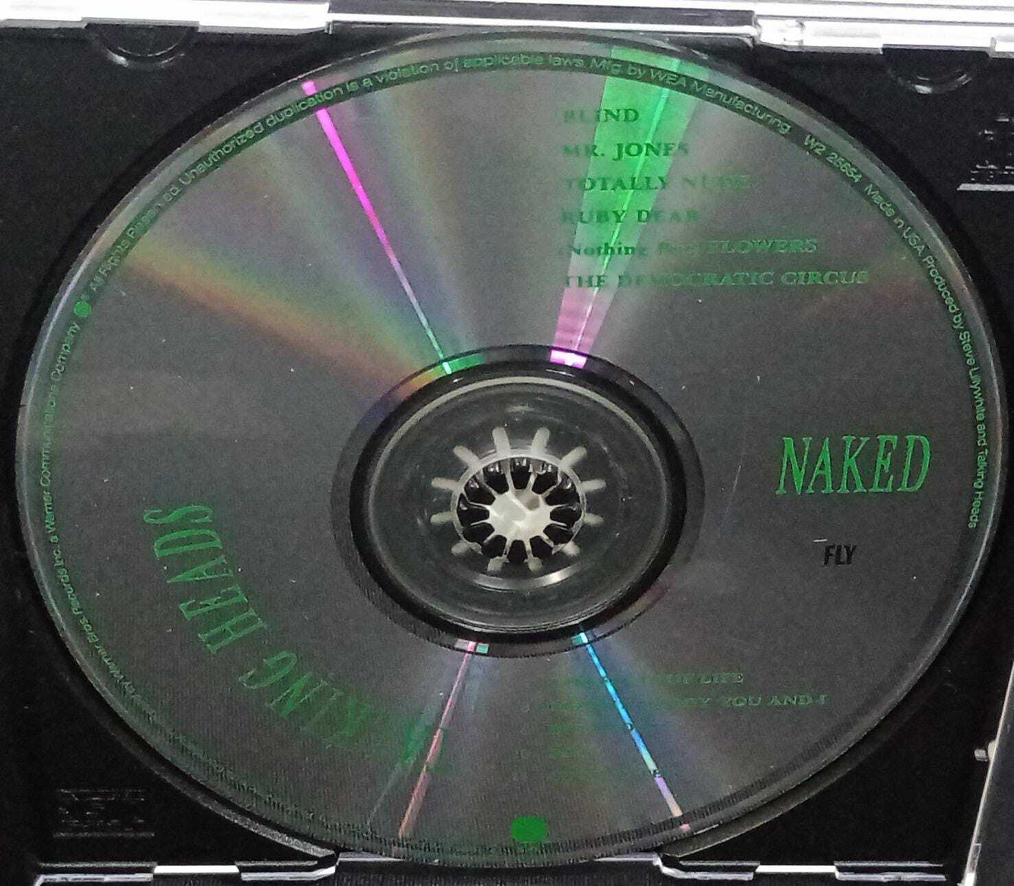 CD - Talking Heads - Naked (usa)