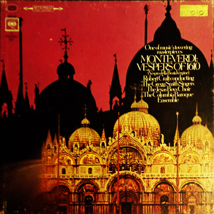 VINIL - Monteverdi - Vespers Of 1610 (USA/BOX 2 LPs)