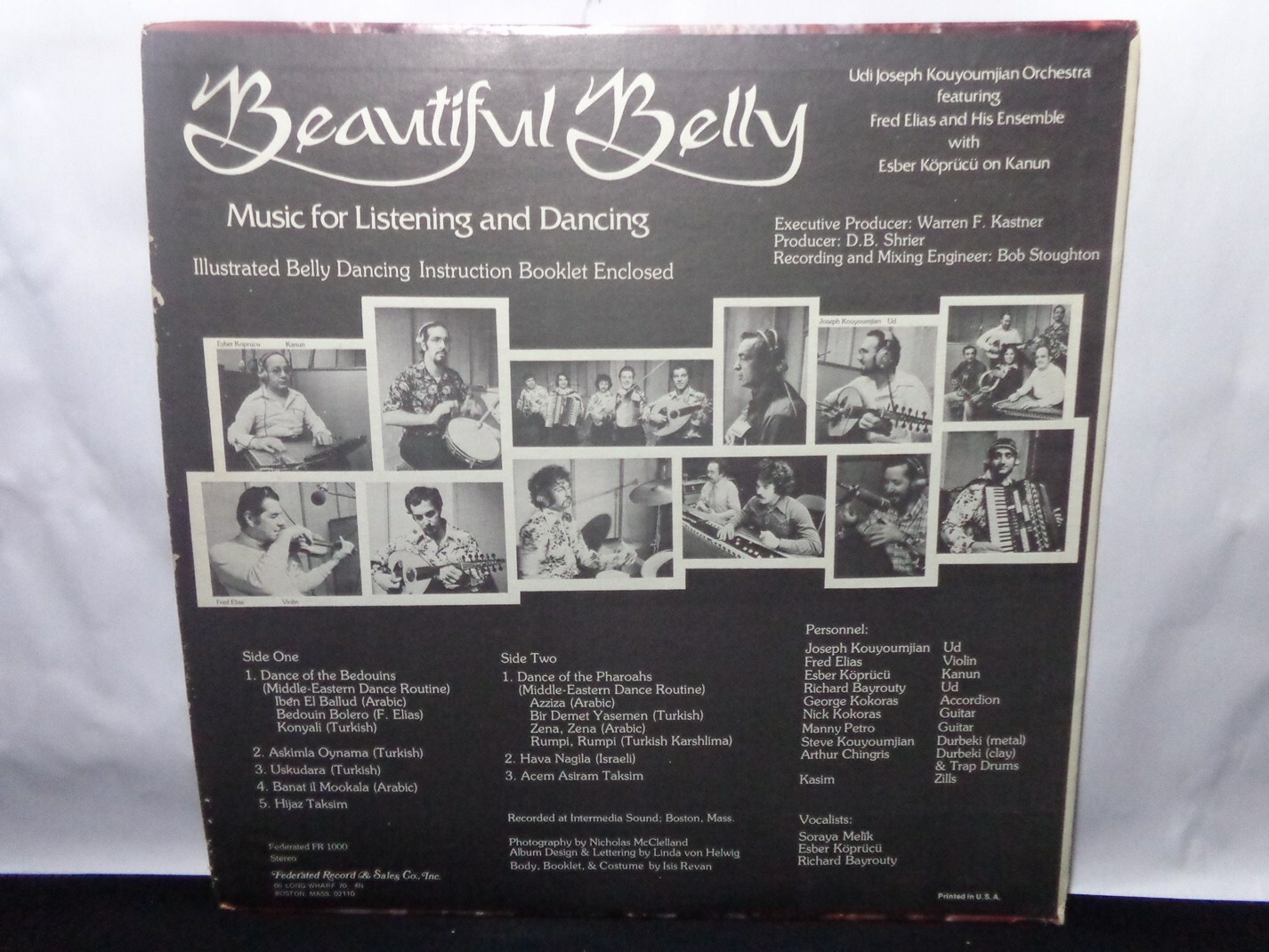 Vinil - Beautiful Belly - Music For Listening And Dancing (USA)