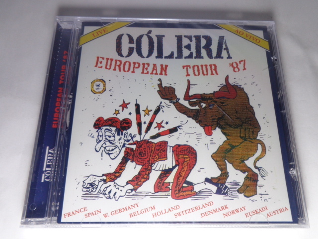 CD - Cólera - European Tour 87 (Lacrado)