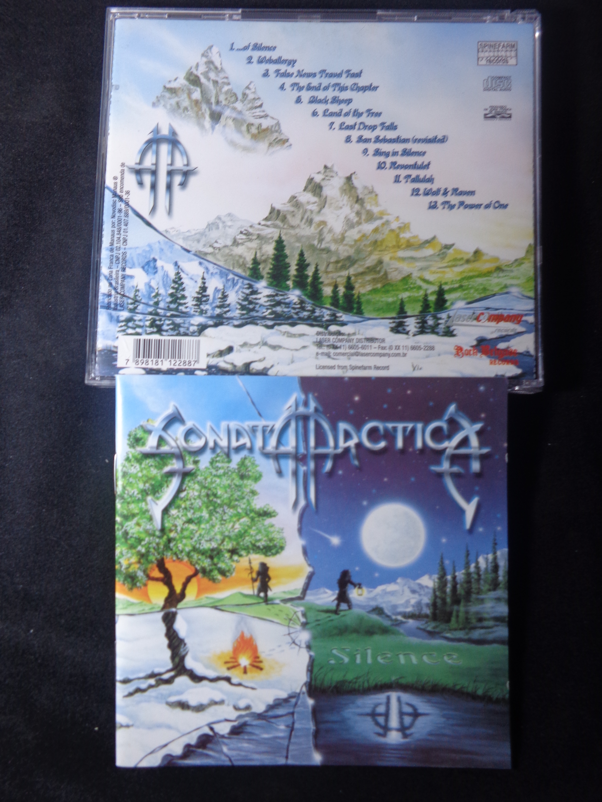 CD - Sonata Arctica - Silence - Beco do Disco