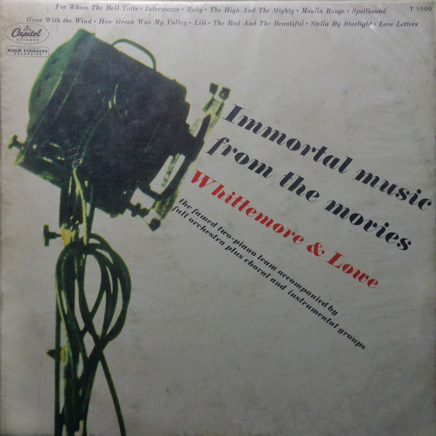 Vinil - Whittemore and Lowe - Immortal Music From The Movies