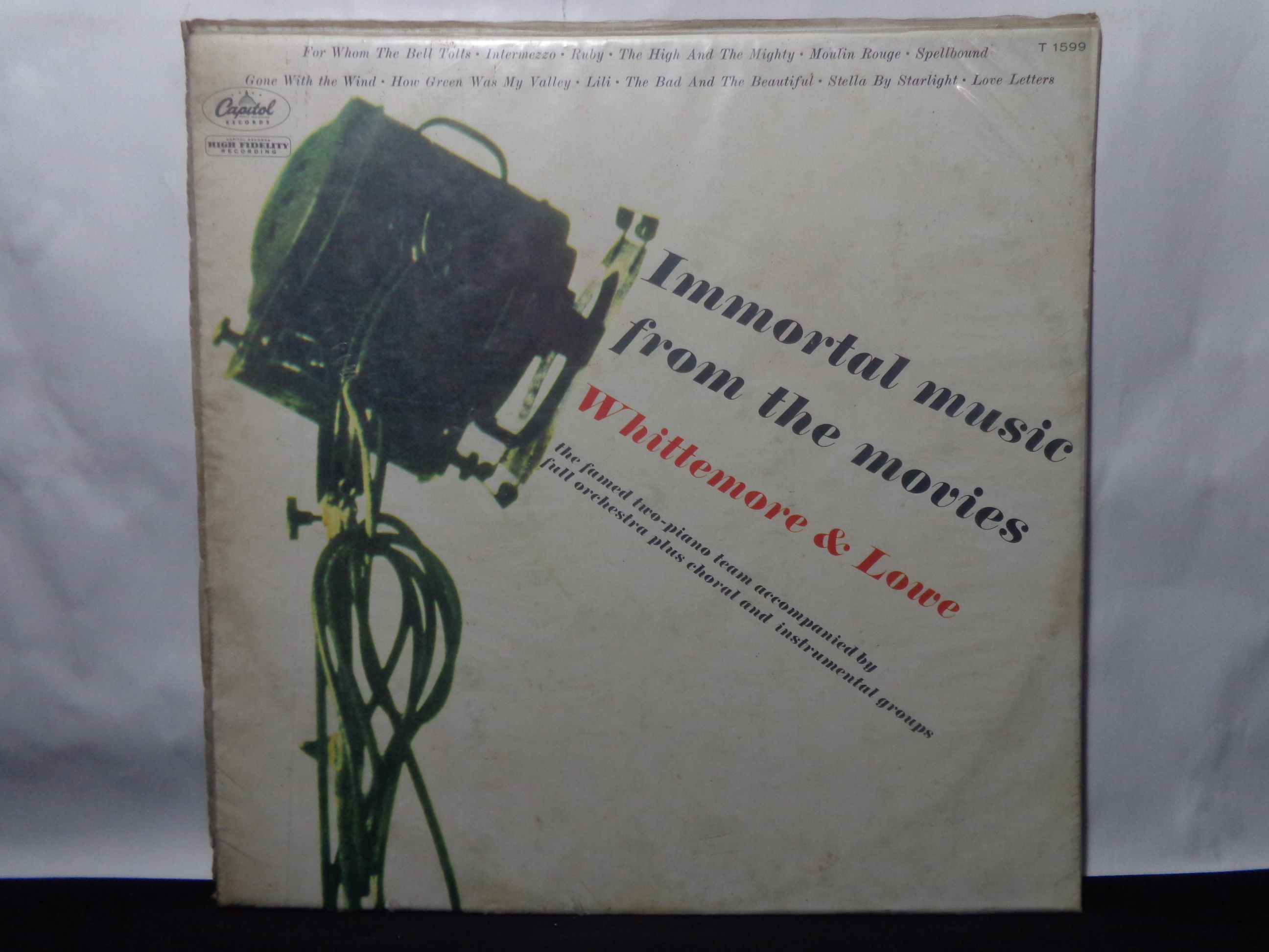 Vinil - Whittemore and Lowe - Immortal Music From The Movies