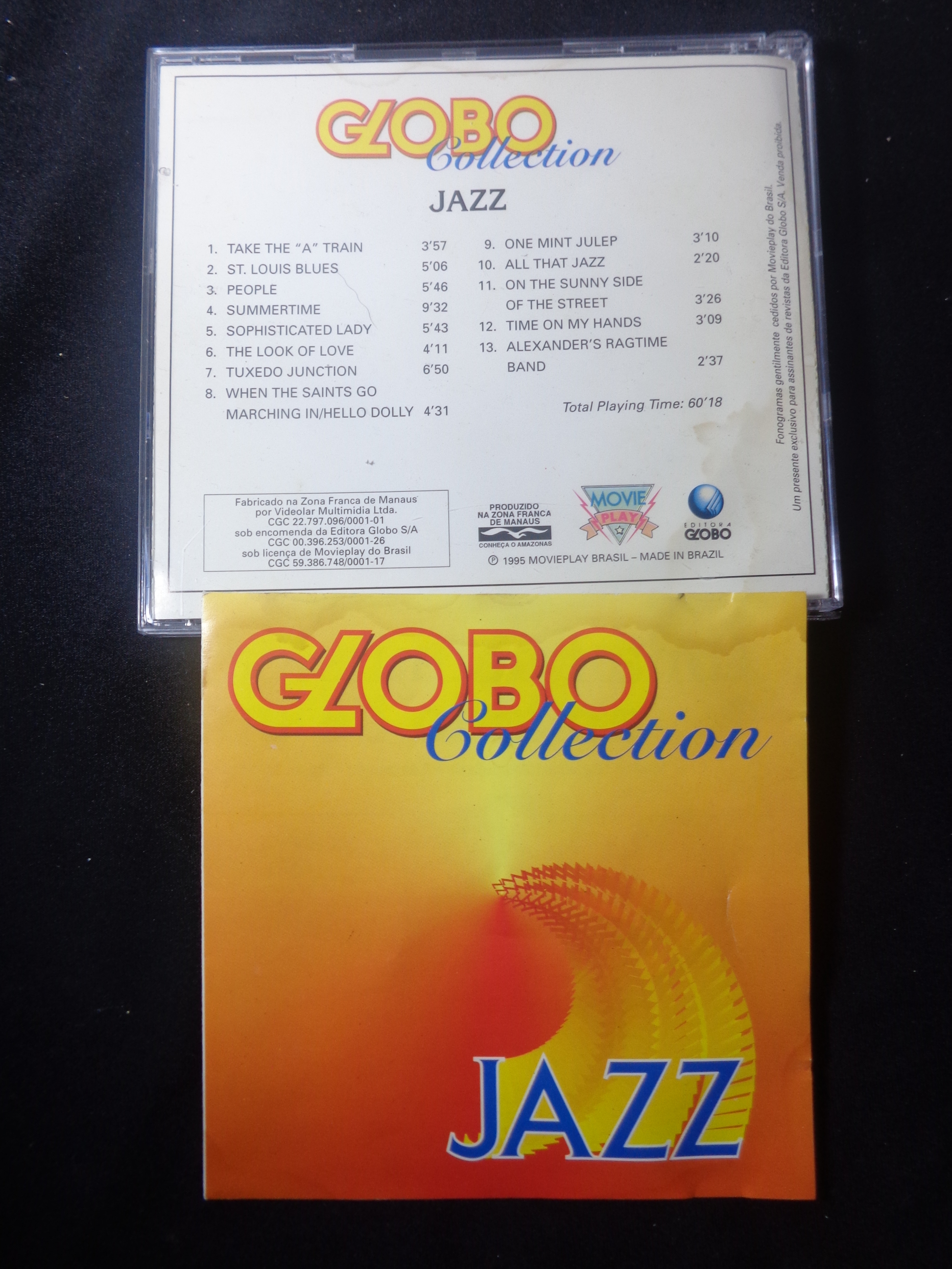 CD - Globo Collection - Jazz