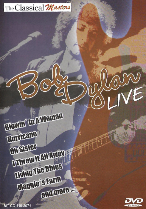 DVD - Bob Dylan - Live the Classical Masters (DVDR)