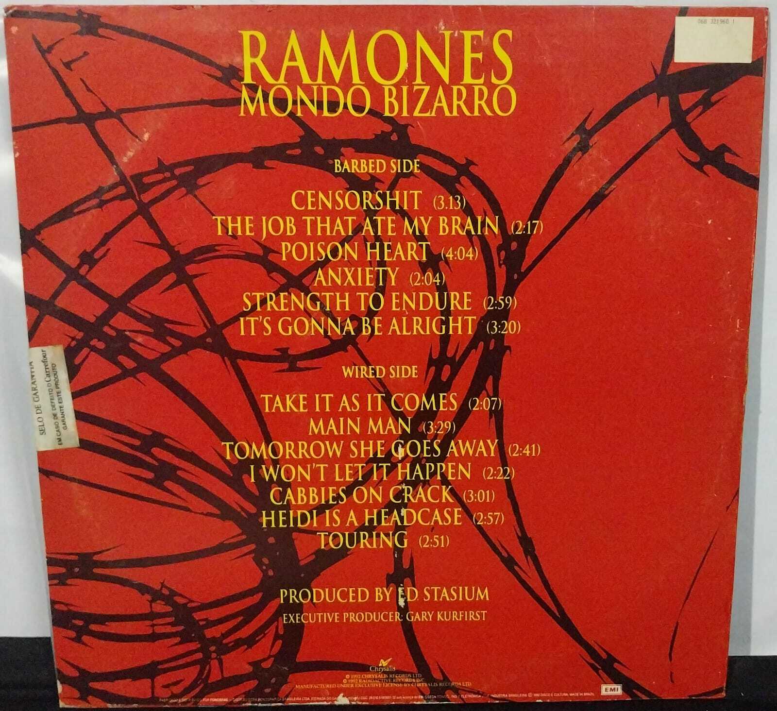 Vinil - Ramones - Mondo Bizarro