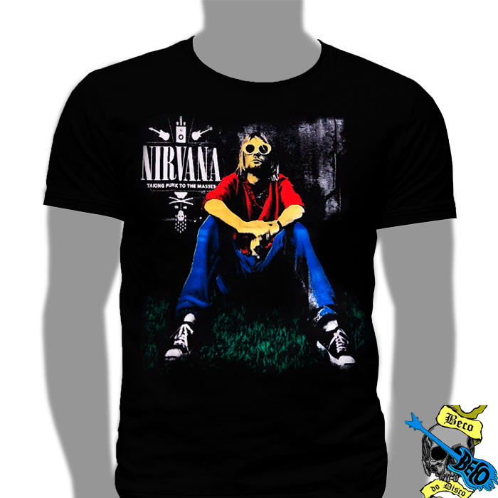 Camiseta - Nirvana Kurt Cobain - Ctm0001