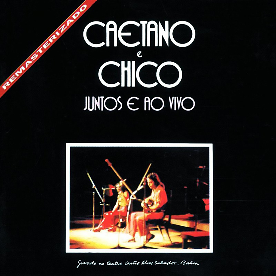 CD - Caetano e Chico - Juntos e Ao Vivo - Beco do Disco