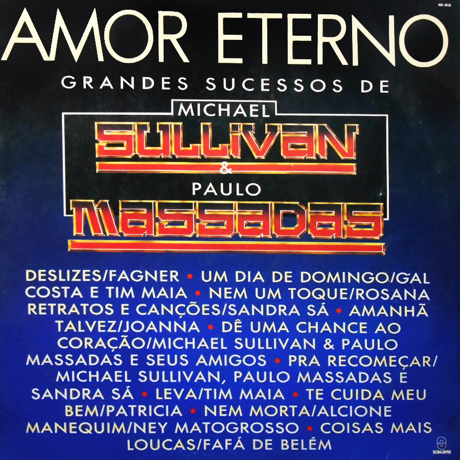 Vinil - Amor Eterno - Grandes Sucessos de Michael Sullivan e Paulo Massadas