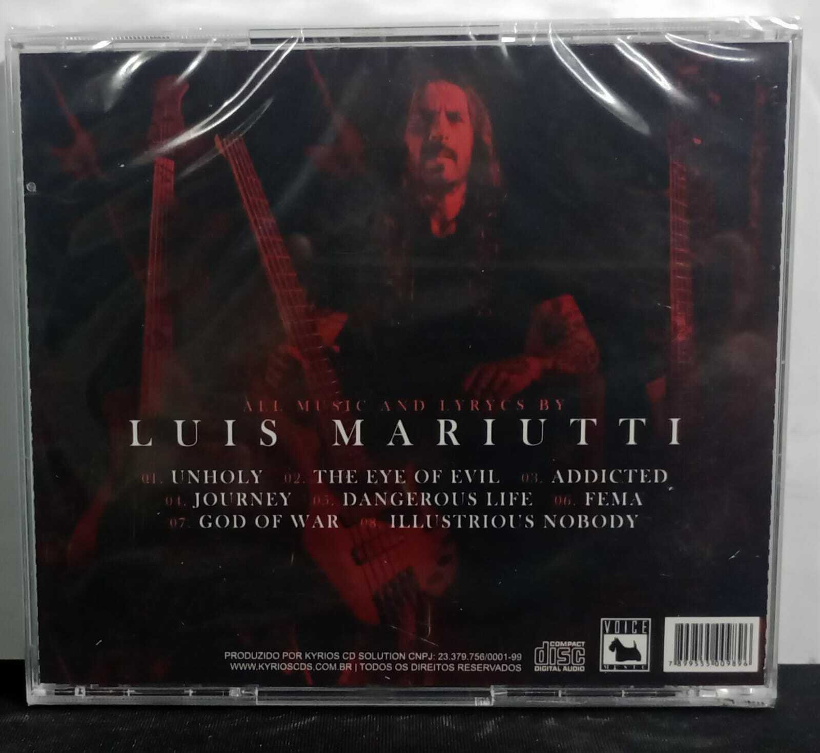 CD - Luis Mariutti - Unholy (Lacrado)