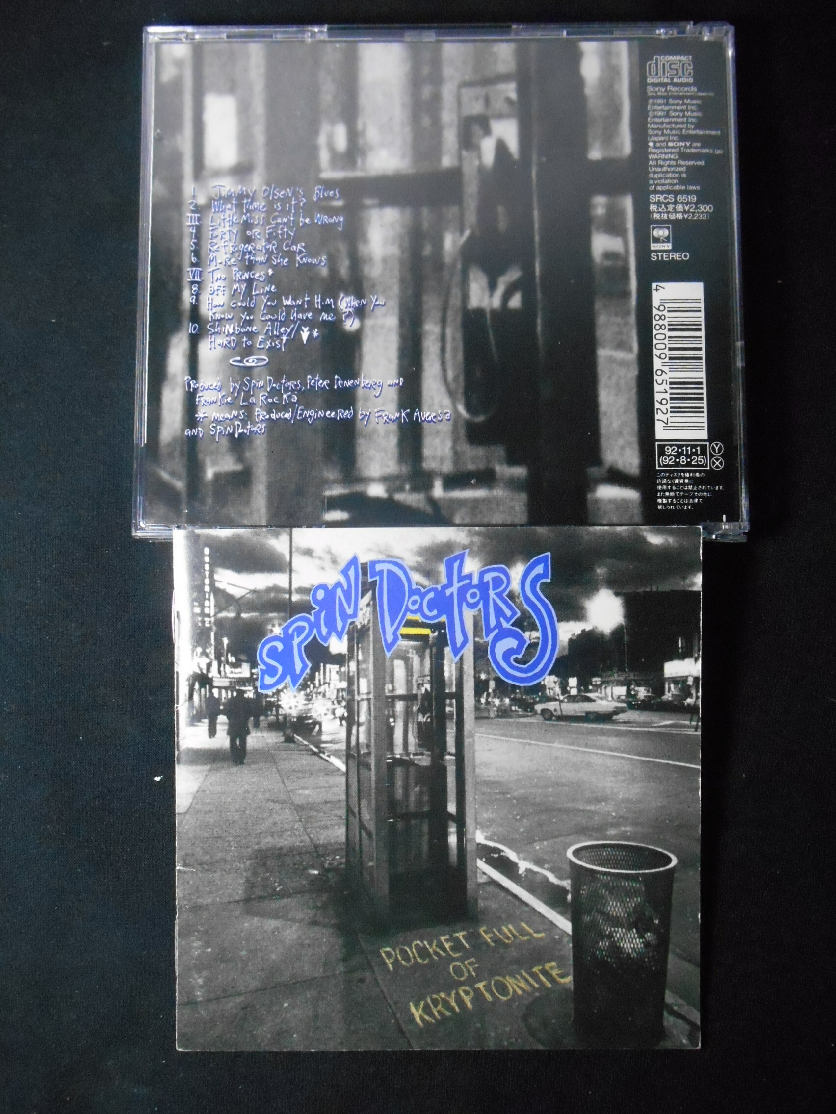 CD - Spin Doctors - Pocket Full of Kryptonite (Japan)