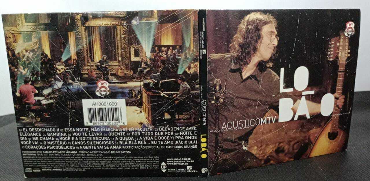CD - Lobão - Acústico MTV (Digipack)