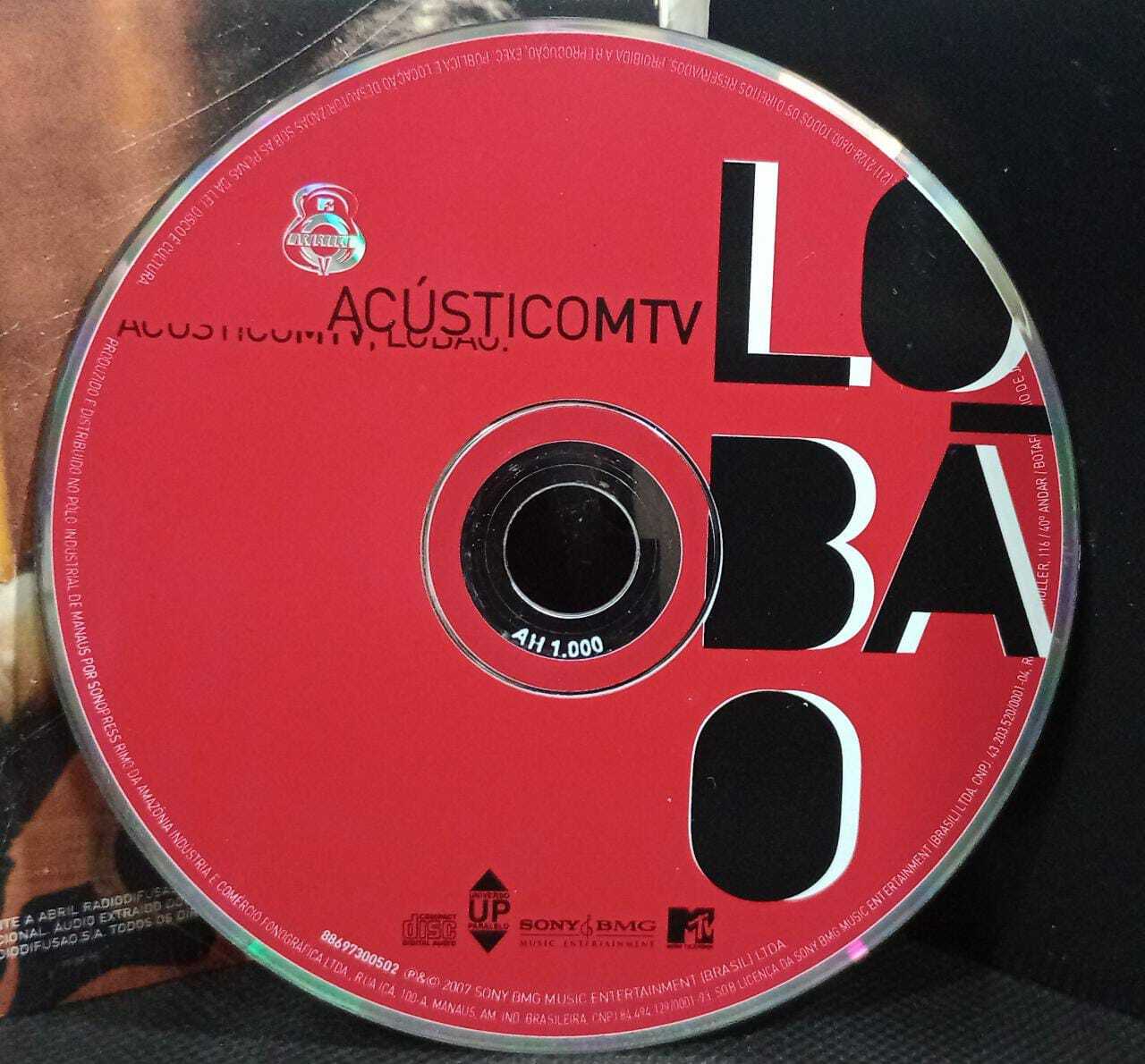 CD - Lobão - Acústico MTV (Digipack)